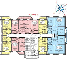 Квартира 65,1 м², 2-комнатная - изображение 3