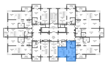 Квартира 30 м², 1-комнатная - изображение 2