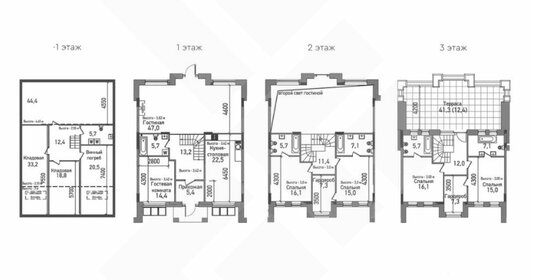 452 м², 5-комнатная квартира 175 000 000 ₽ - изображение 1