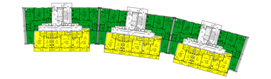 70,3 м², 3-комнатная квартира 7 315 360 ₽ - изображение 14