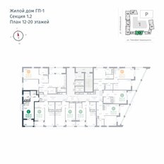 Квартира 28,1 м², 1-комнатная - изображение 2