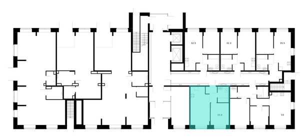 45,9 м², 2-комнатная квартира 4 400 000 ₽ - изображение 82