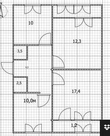 77,1 м², 3-комнатная квартира 8 783 700 ₽ - изображение 28