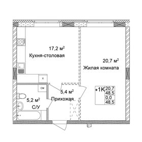 59,1 м², 2-комнатная квартира 12 500 000 ₽ - изображение 110