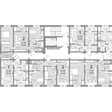 Квартира 84,4 м², 3-комнатная - изображение 3