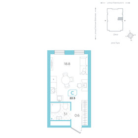 12,9 м², квартира-студия 1 750 000 ₽ - изображение 81