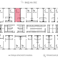 Квартира 21,5 м², студия - изображение 2