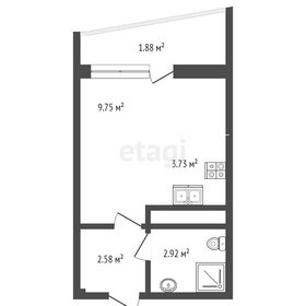 21,8 м², квартира-студия 7 116 995 ₽ - изображение 2