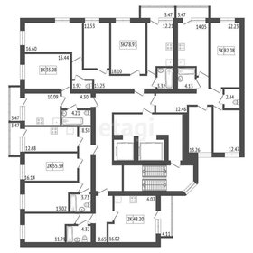 58,1 м², 2-комнатная квартира 6 700 000 ₽ - изображение 19