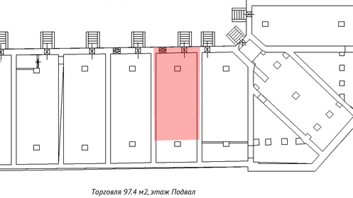 97,4 м², торговое помещение - изображение 5