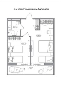 60,8 м², 2-комнатные апартаменты 22 000 000 ₽ - изображение 49