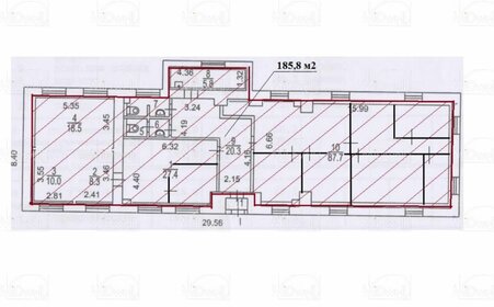 185,8 м², офис - изображение 5