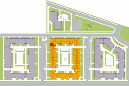 Квартира 64,9 м², 2-комнатная - изображение 2