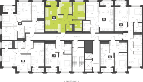 58 м², 2-комнатная квартира 5 500 000 ₽ - изображение 55