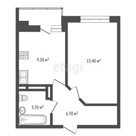 Квартира 37 м², 1-комнатная - изображение 1