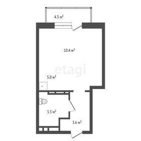 Квартира 333,3 м², 1-комнатная - изображение 1