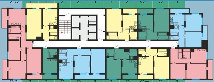 Квартира 61,4 м², 2-комнатная - изображение 2