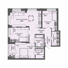 423 м², 7-комнатная квартира 109 000 000 ₽ - изображение 109