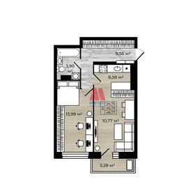 56,5 м², 2-комнатная квартира 5 000 000 ₽ - изображение 87