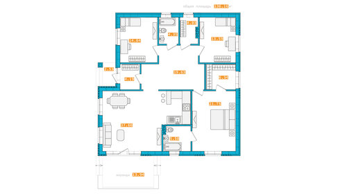 85 м² дом, 3 сотки участок 8 900 000 ₽ - изображение 130