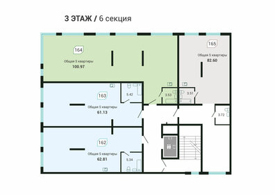 119,3 м², квартира-студия 20 213 000 ₽ - изображение 24
