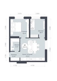 63,1 м², 3-комнатная квартира 9 401 900 ₽ - изображение 36