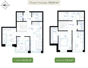 110 м², 3-комнатная квартира 15 299 000 ₽ - изображение 55