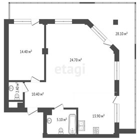 70,7 м², 2-комнатная квартира 7 564 900 ₽ - изображение 7