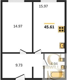 49 м², 1-комнатная квартира 4 950 000 ₽ - изображение 27