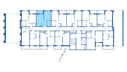31,1 м², 1-комнатная квартира 4 500 000 ₽ - изображение 150