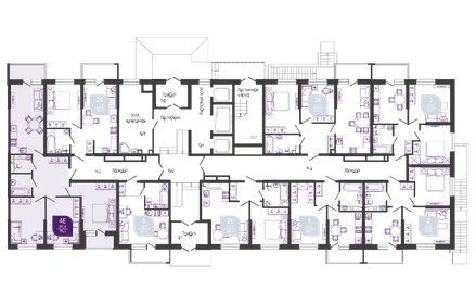 78,6 м², 3-комнатная квартира 10 270 150 ₽ - изображение 16