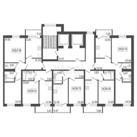 37,4 м², 1-комнатная квартира 7 800 000 ₽ - изображение 31