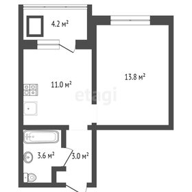 36,3 м², 2-комнатная квартира 4 500 000 ₽ - изображение 18