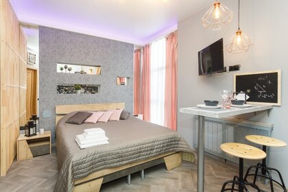 25 м², квартира-студия 2 900 ₽ в сутки - изображение 39