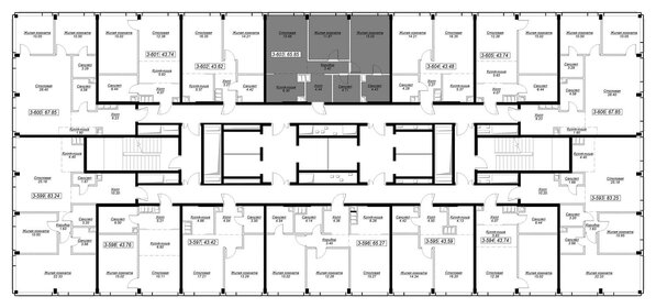 66,8 м², 2-комнатная квартира 37 204 576 ₽ - изображение 32