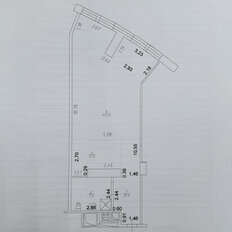 Квартира 68 м², 1-комнатная - изображение 1