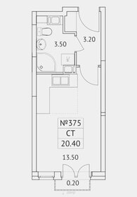 22,3 м², квартира-студия 4 180 000 ₽ - изображение 77