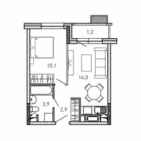 34 м², 1-комнатная квартира 5 200 000 ₽ - изображение 66