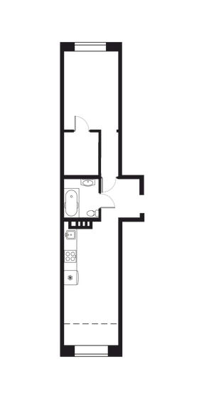 51,2 м², 2-комнатная квартира 12 370 662 ₽ - изображение 1