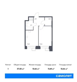 39,6 м², 1-комнатные апартаменты 8 900 000 ₽ - изображение 44