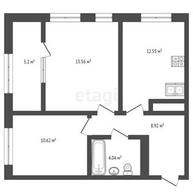 Квартира 58 м², 2-комнатная - изображение 2