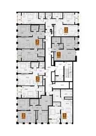 120,6 м², 3-комнатная квартира 19 000 000 ₽ - изображение 150