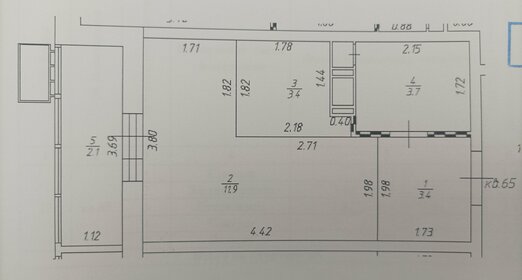 Квартира 24,5 м², студия - изображение 1