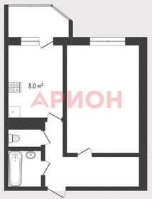 34 м², 1-комнатная квартира 3 413 400 ₽ - изображение 88