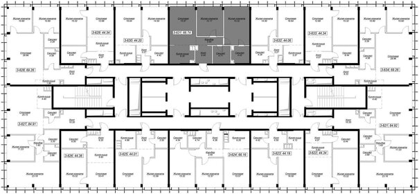 65,2 м², 2-комнатная квартира 42 000 000 ₽ - изображение 115