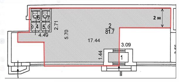 60 м², общепит - изображение 3