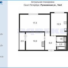 Квартира 50,5 м², 2-комнатная - изображение 2