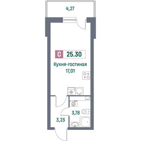 25 м², квартира-студия 4 800 000 ₽ - изображение 52