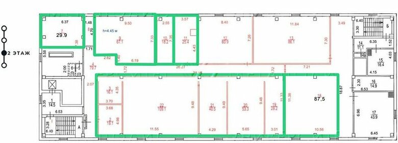 740 м², помещение свободного назначения 308 333 ₽ в месяц - изображение 30