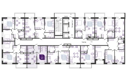 33,5 м², 1-комнатная квартира 4 950 000 ₽ - изображение 50